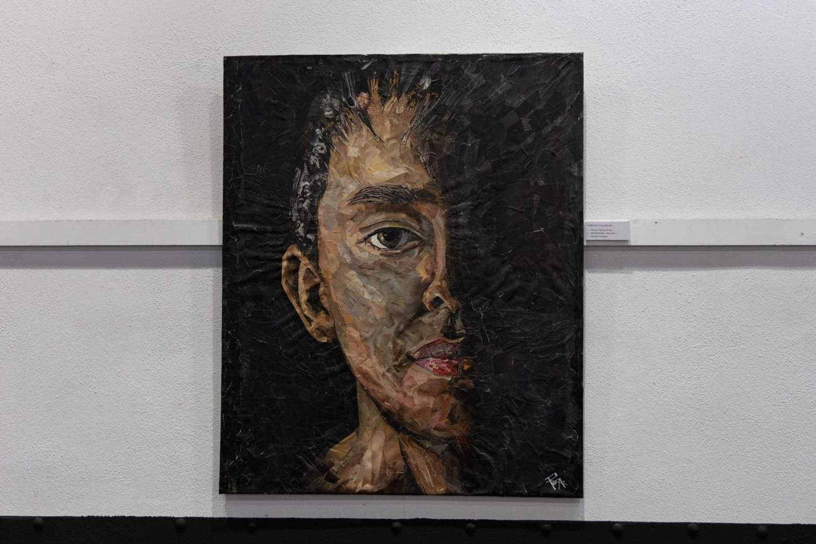 Los personajes más conocidos del "Jaén cultureta" se retratan en los collages de 'Miradas'