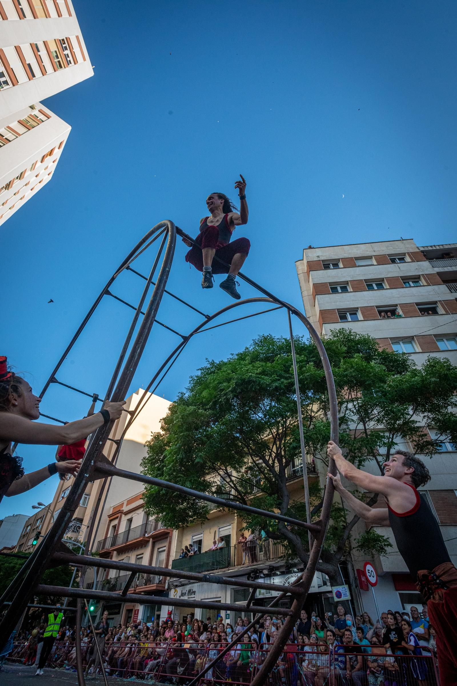 La cabalgata del Carnaval de Cádiz 2022, en imágenes
