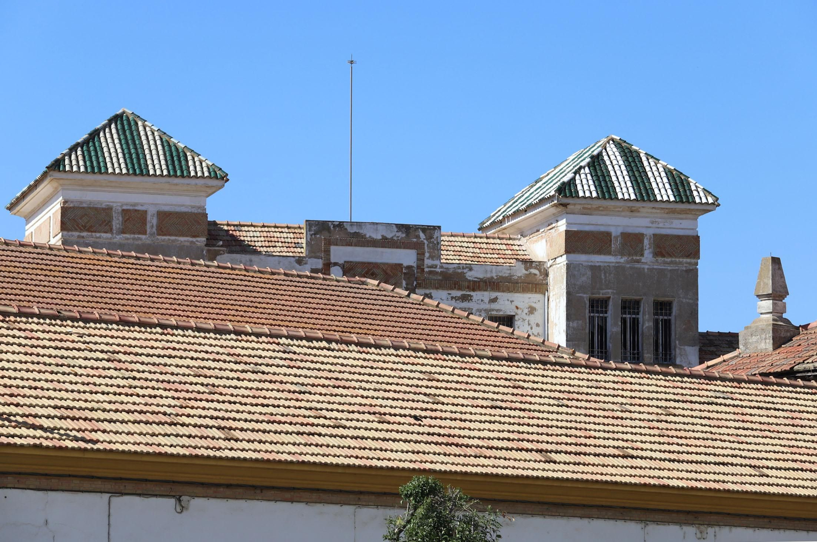 Imágenes de la antigua cárcel de Huelva durante estos últimos años