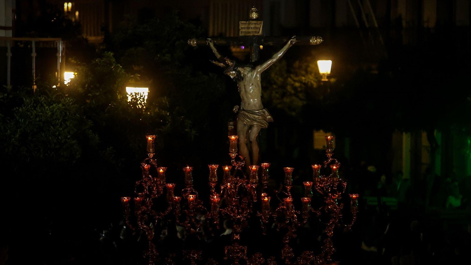 La imagen del Santo Crucifijo.