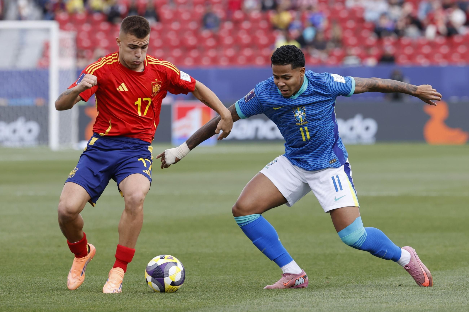 Mundial sub 20: España gana a Brasil (1-0) e Izan Merino sigue en Chile