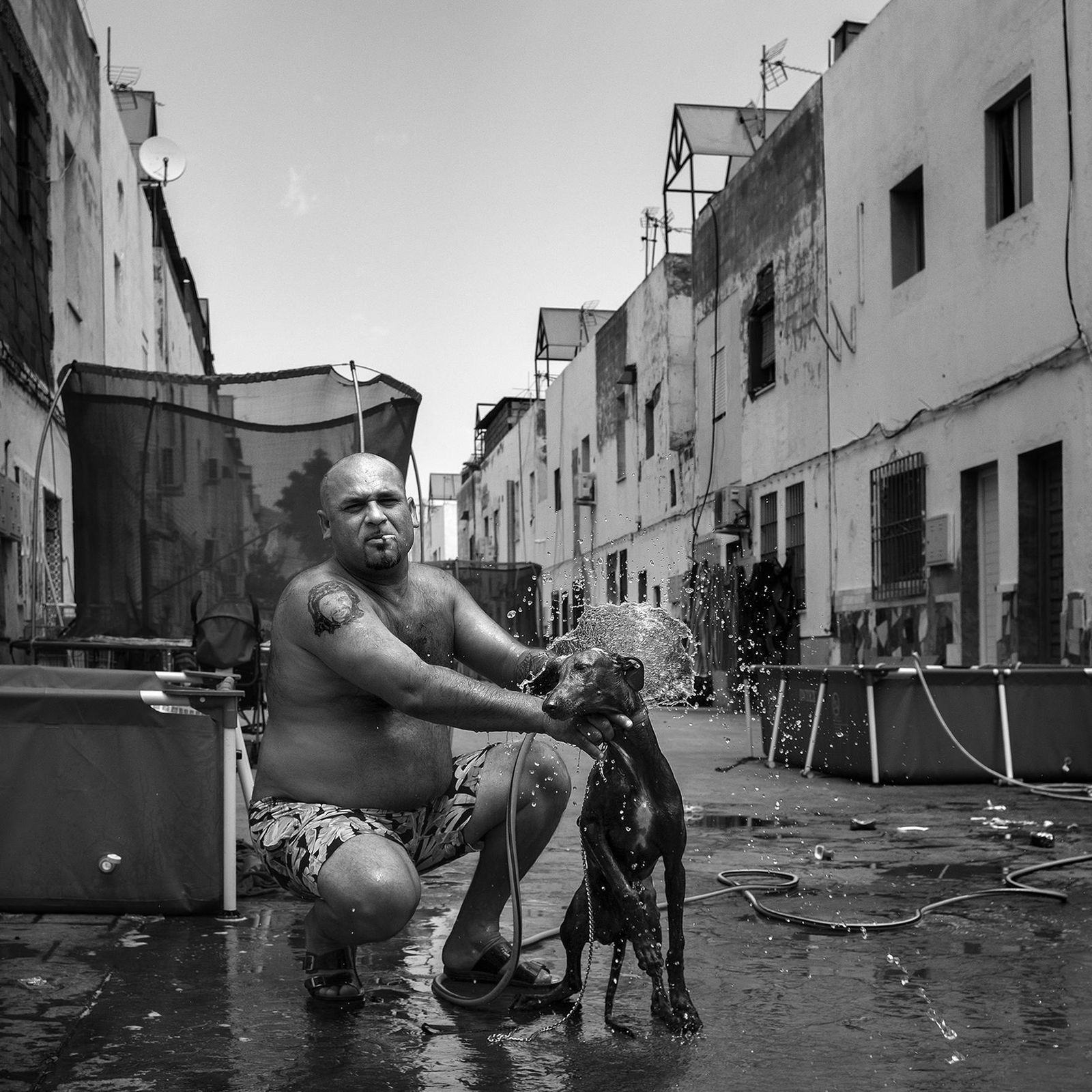 'El Loco', imagen captada por el fotógrafo almeriense.