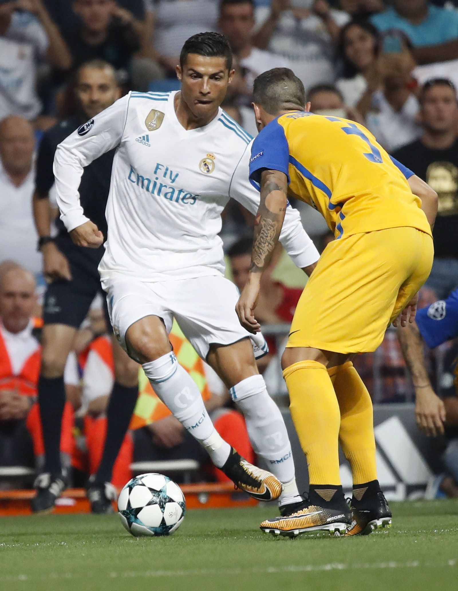 El Real Madrid-Apoel Nicosia