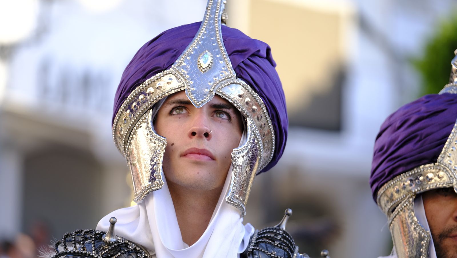 El espectacular desfile de Moros y Cristianos de Mojácar, en imágenes