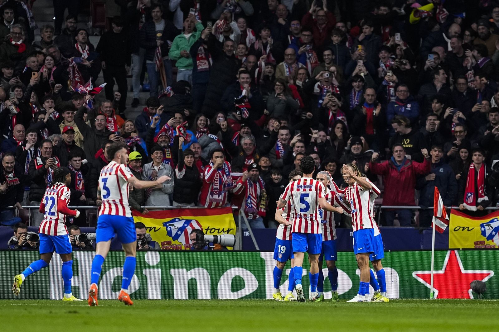 Las fotos del Atlético de Madrid-Tottenham