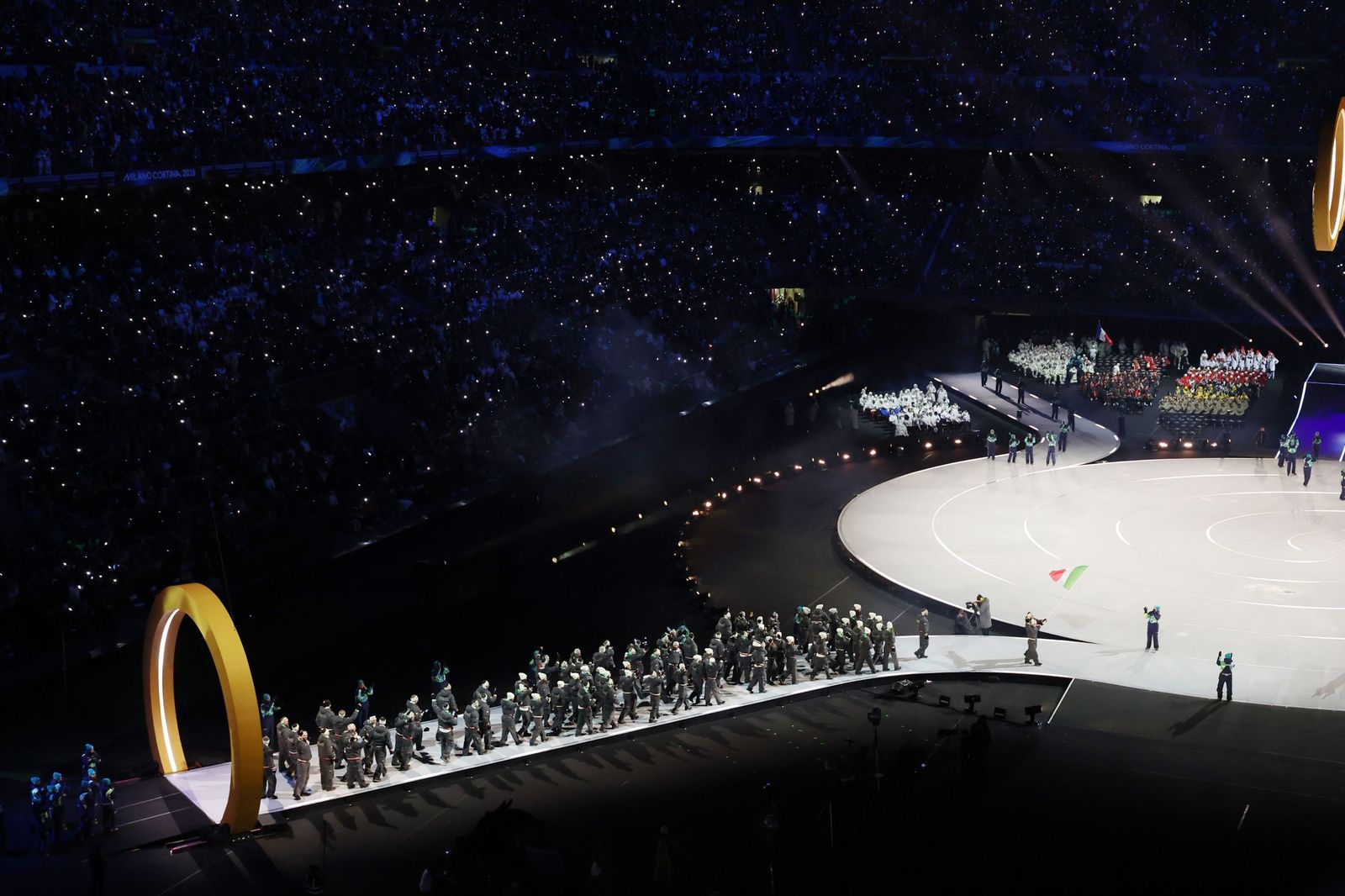 Las fotos de la inauguración de los Juegos Olímpicos de invierno de 2026