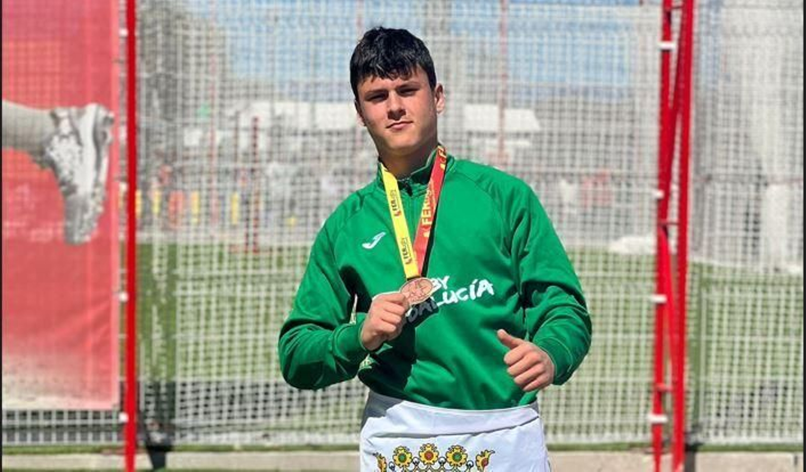 El jugador sanroqueño Álvaro Vaca El jugador sanroqueño Álvaro Vaca