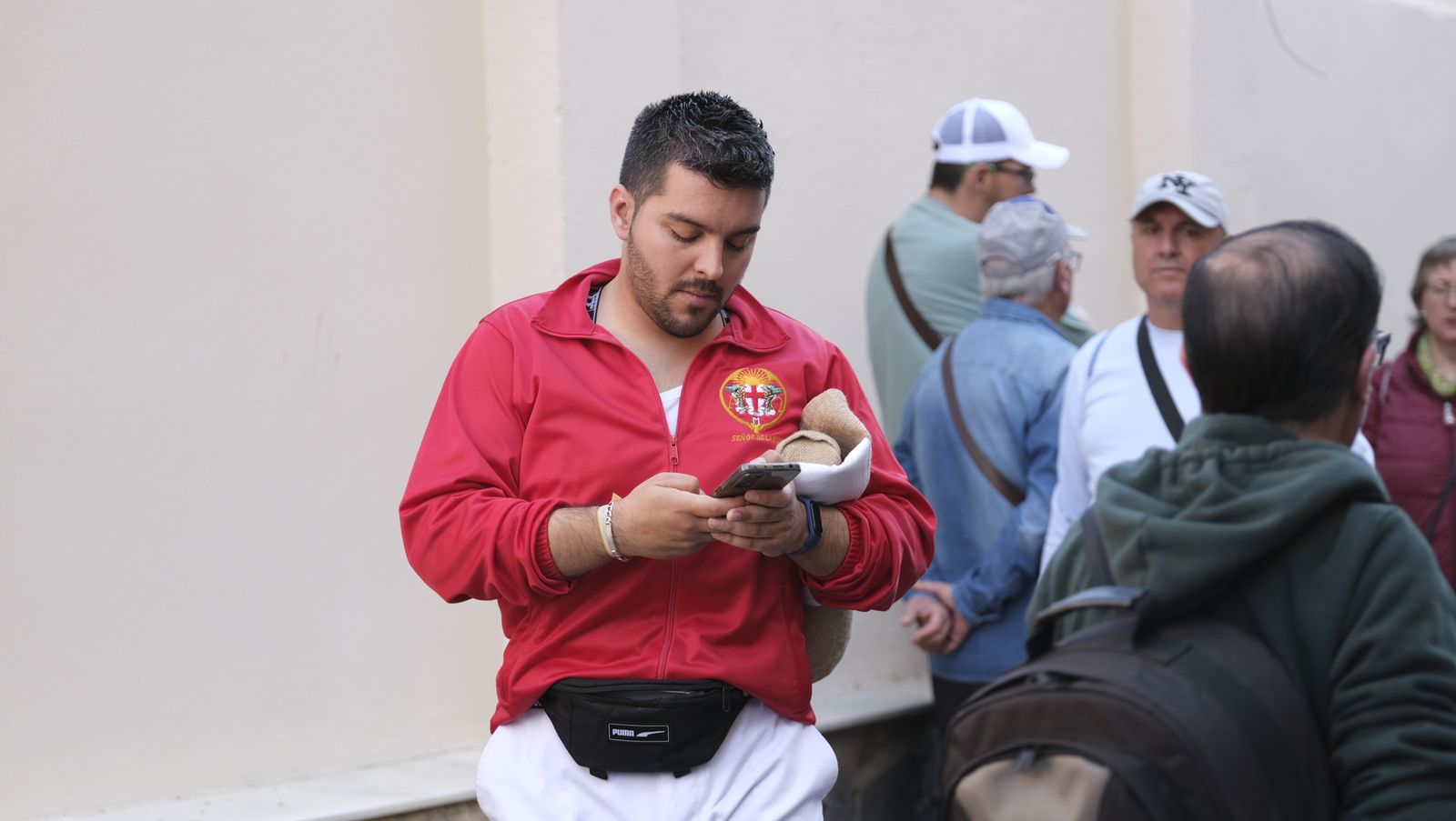 Procesión de Jesucristo Resucitado en Almería, en imágenes