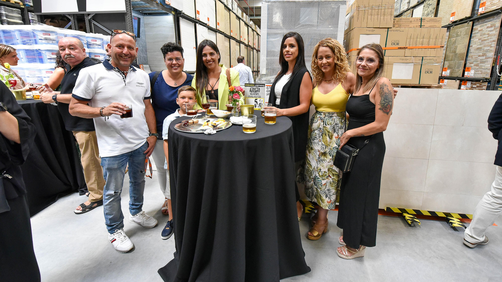 Las fotos de la inauguración de Obramat en Palmones