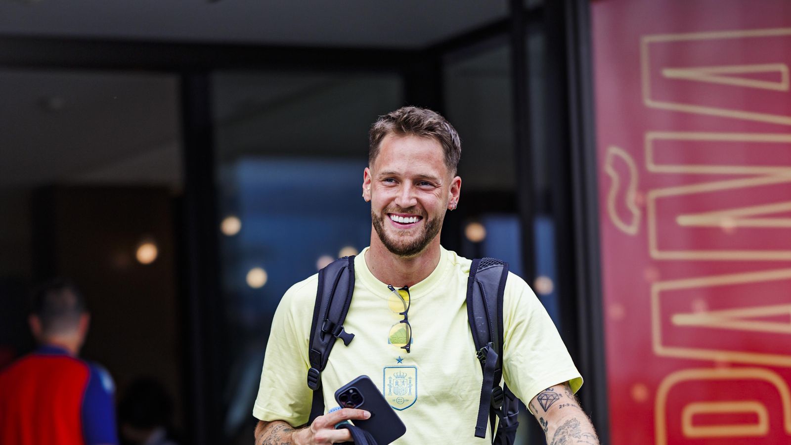 Las fotos de la selección española antes del partido contra Georgia