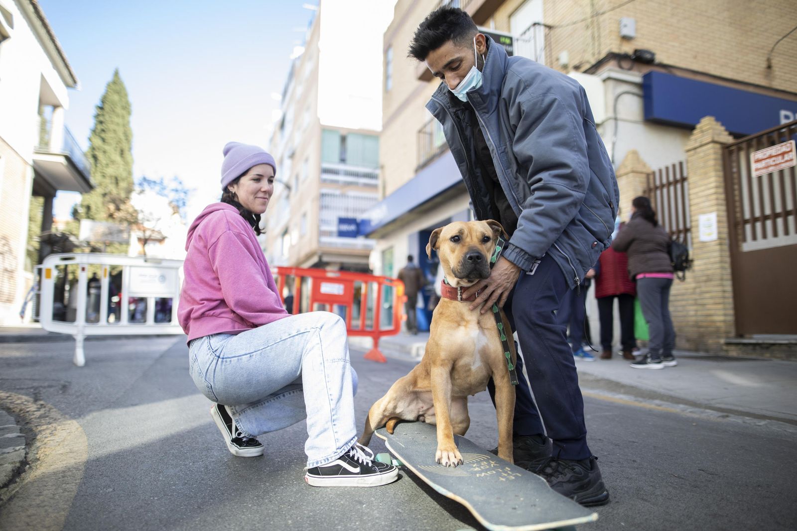 Fotos: así ha sido el Día Sin Coche en el barrio de la Chana en Granada