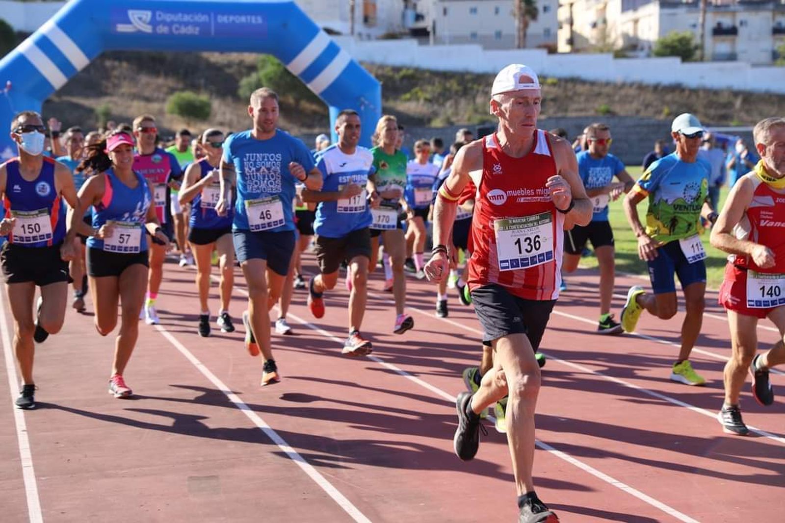 Atletismo solidario en Medina Sidonia.