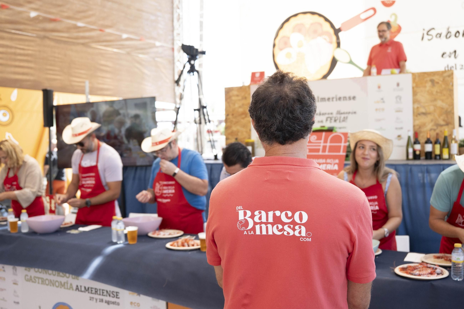 En imágenes: el I Concurso de Gamba Roja de la Feria de Almería
