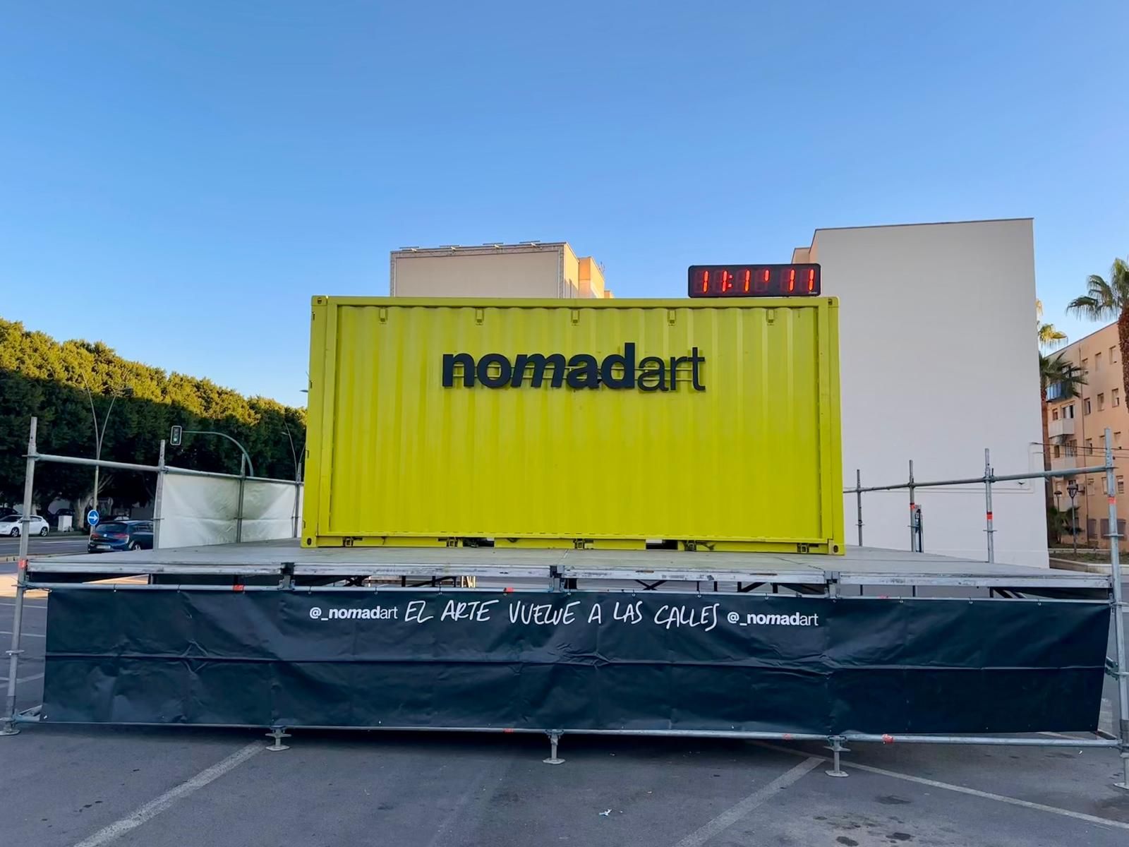 Nomadart llega este viernes hasta el Parking de las 500 Viviendas