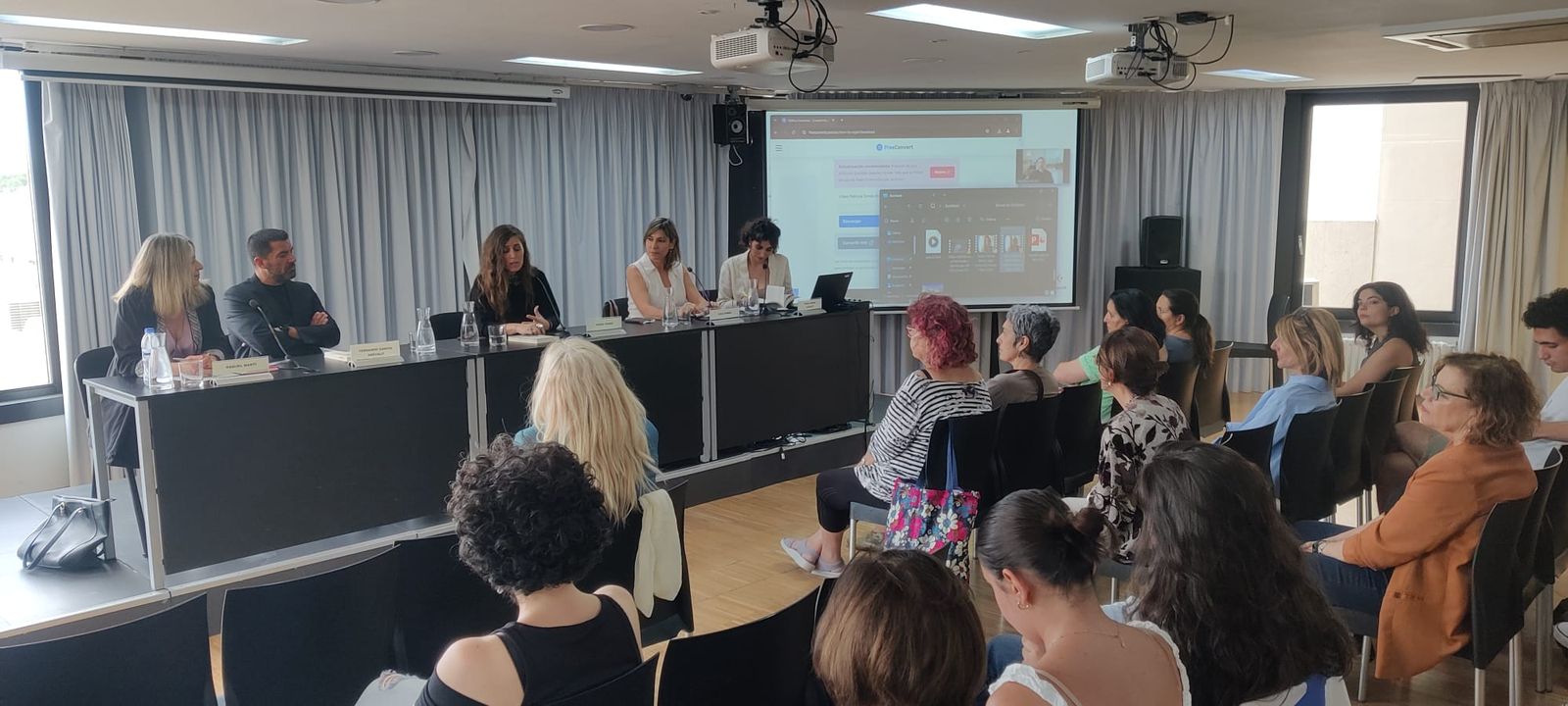 Presentación del libro en el Círculo de Bellas Artes, en Madrid.
