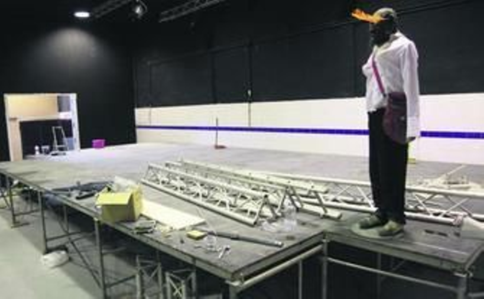 Escenario que el 23 de junio quedará inaugurado.