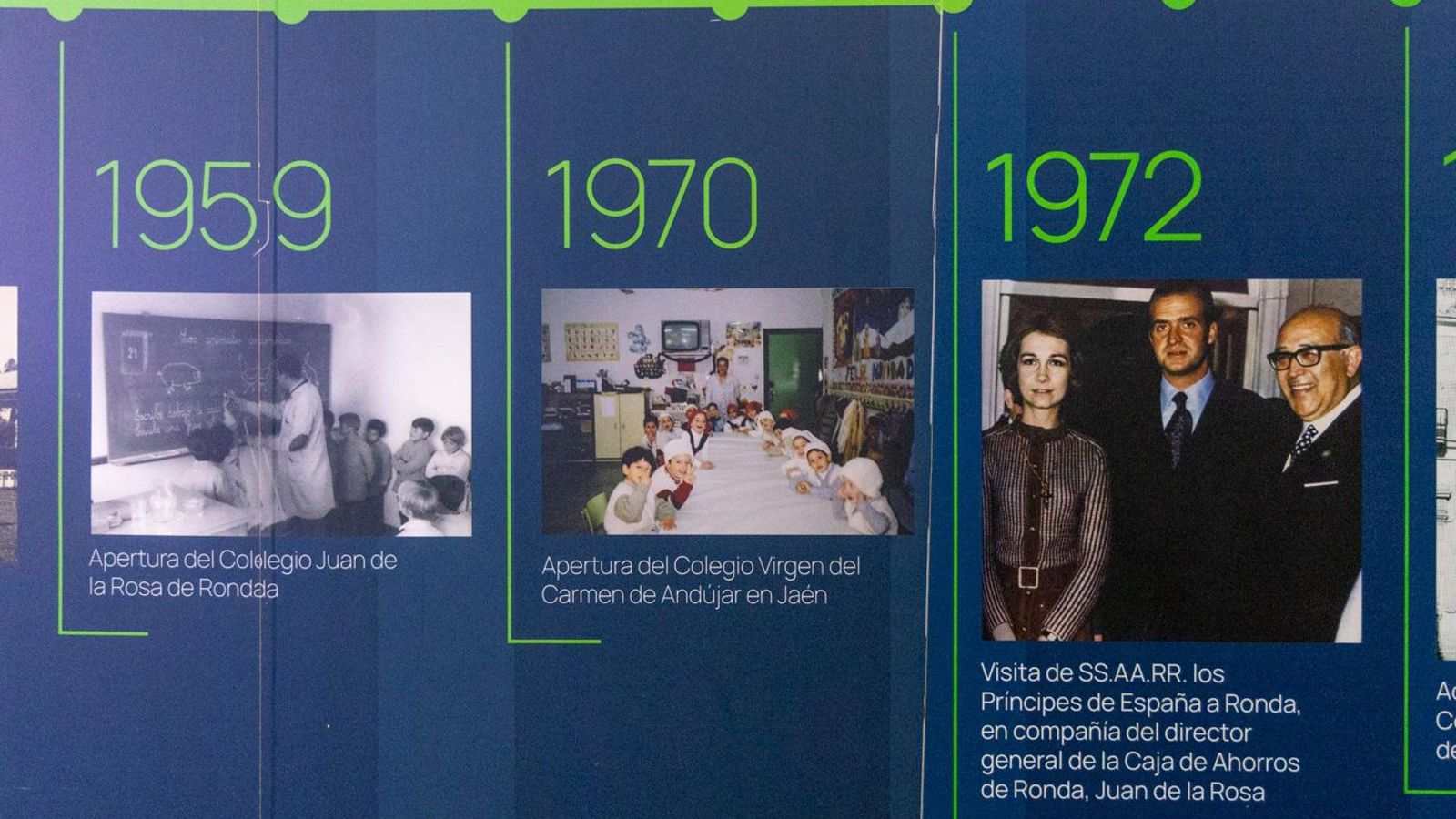 Inauguración en Jaén del Espacio Fundación Unicaja con motivo de la conmemoración del décimo aniversario de la entidad