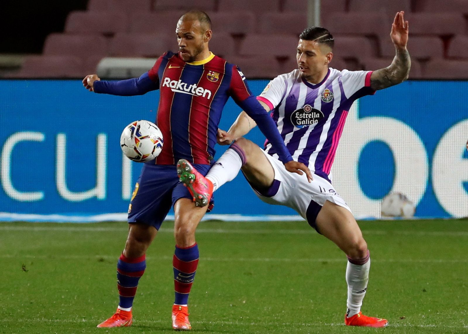 El Valladolid tuvo al Barça contra las cuerdas hace una semana.