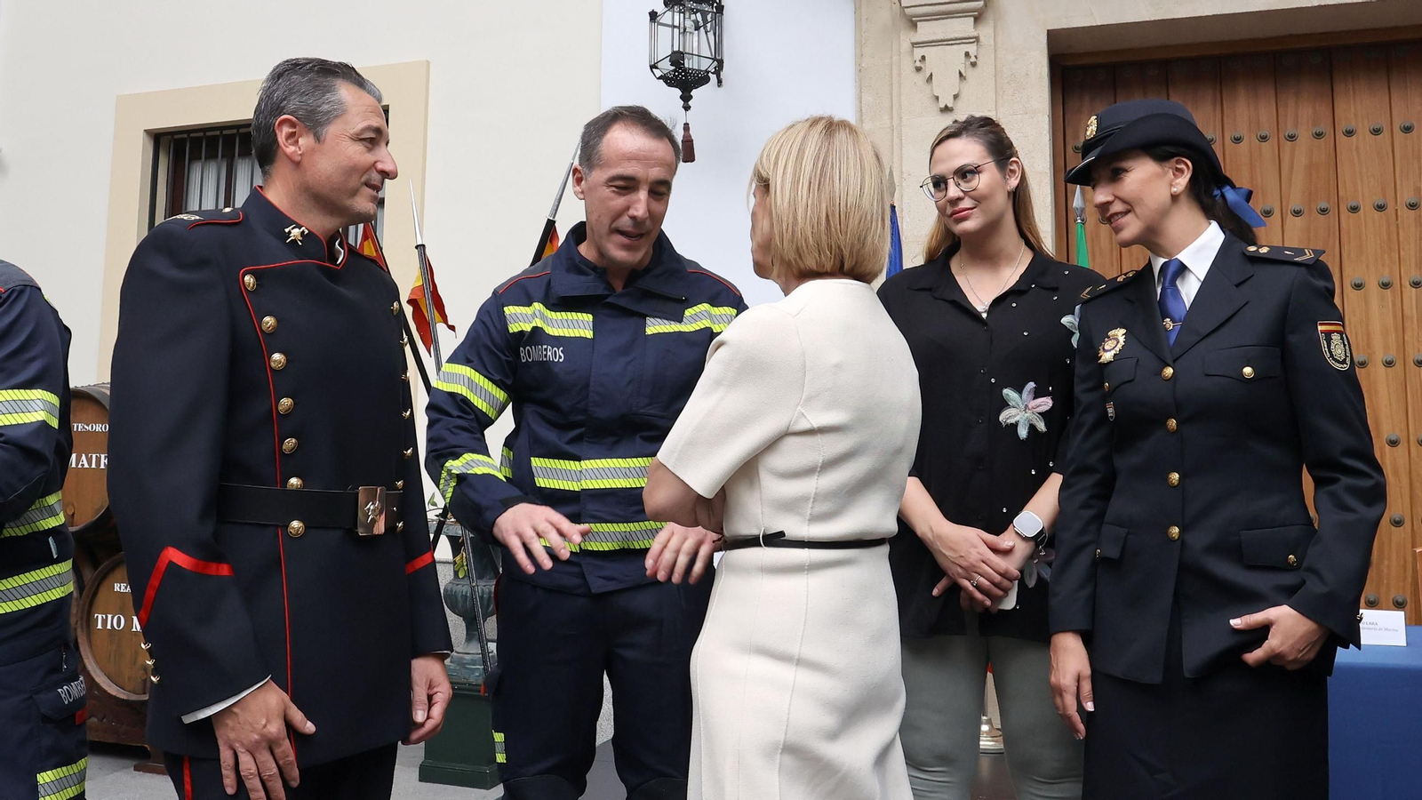 Imágenes del Día de la Policía Nacional en Jerez