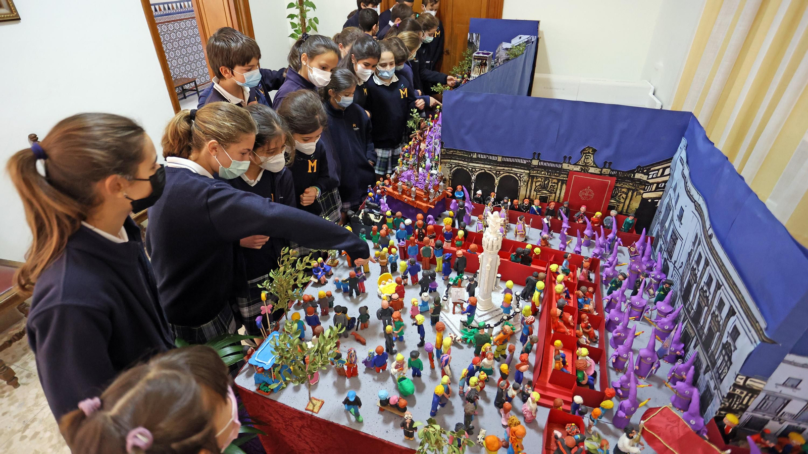 Una Semana Santa de plastilina en el Colegio Montaigne Jerez