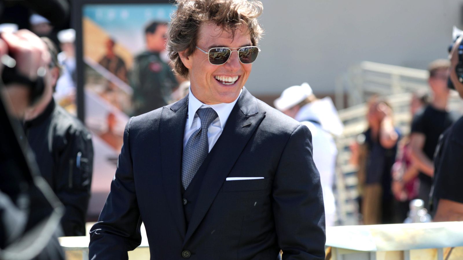 Tom Cruise, en la 'premiere' de 'Top Gun: Maverick' Tom Cruise, en la 'premiere' de 'Top Gun: Maverick'