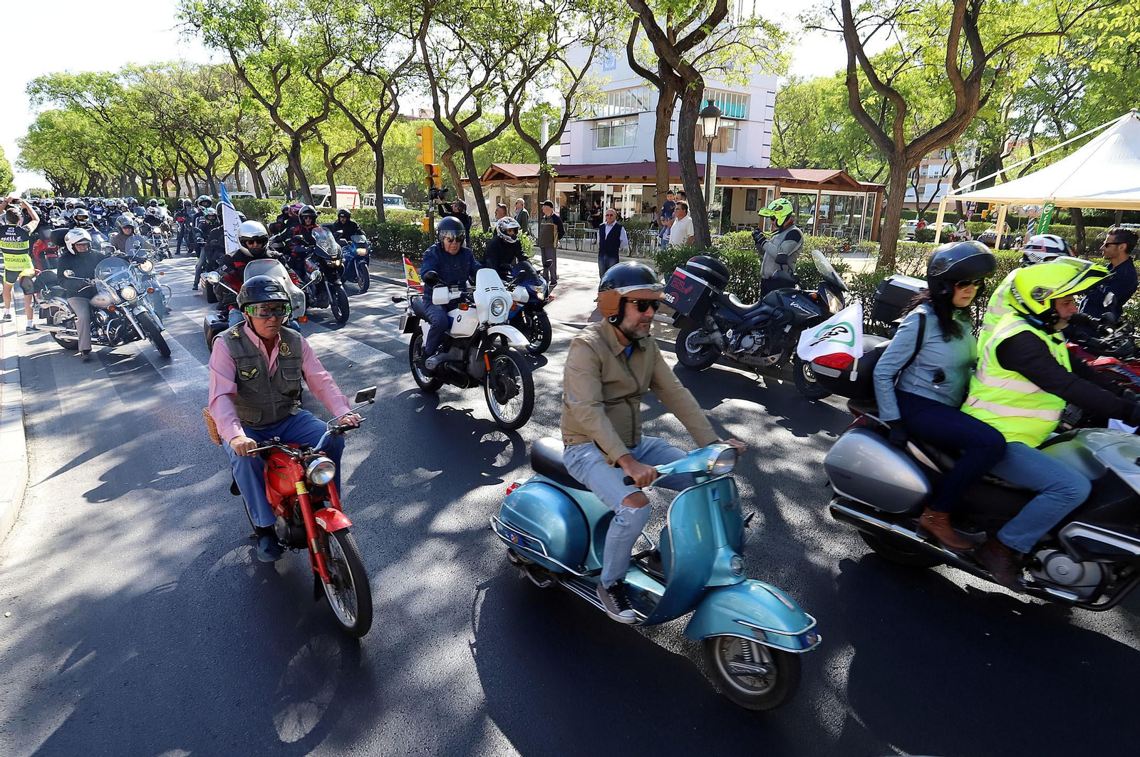 Imágenes de la III Ruta Moto-Solidaria organizada por CSIF