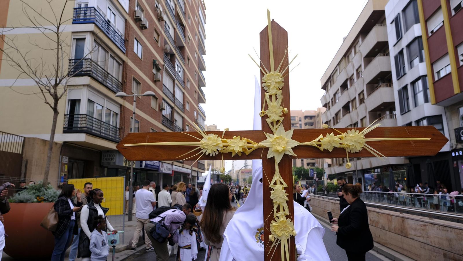 La Borriquita en la Semana Santa de Almería 2025, en imágenes