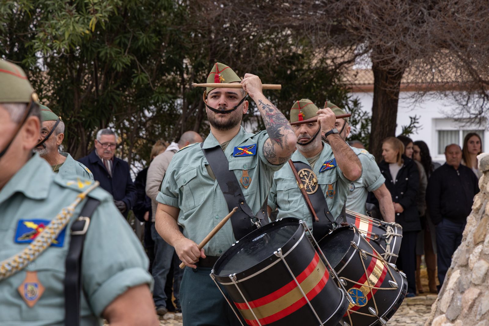 Solemne procesión de San Sebastián en La Guardia de Jaén