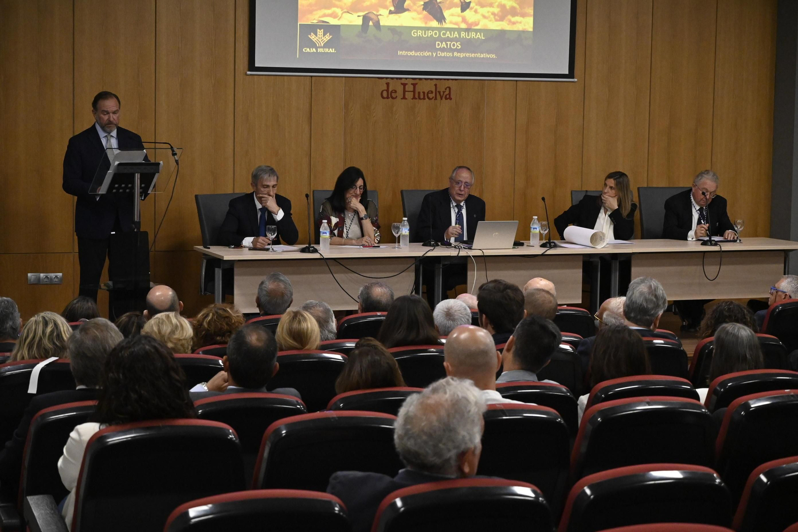 Acto de ingreso a la Academia de Ciencias, artes y Letras de Huelva de José Luis García Palacios
