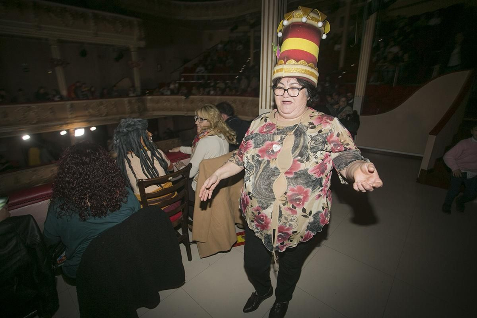 Imagen de la tercera semifinal del Carnaval Colombino