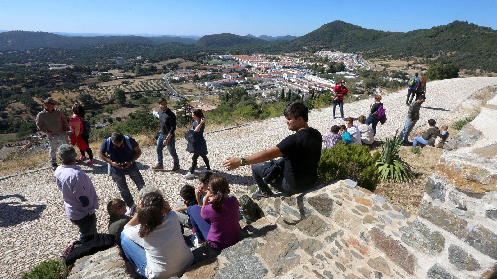 Restos del castillo de Aracena
