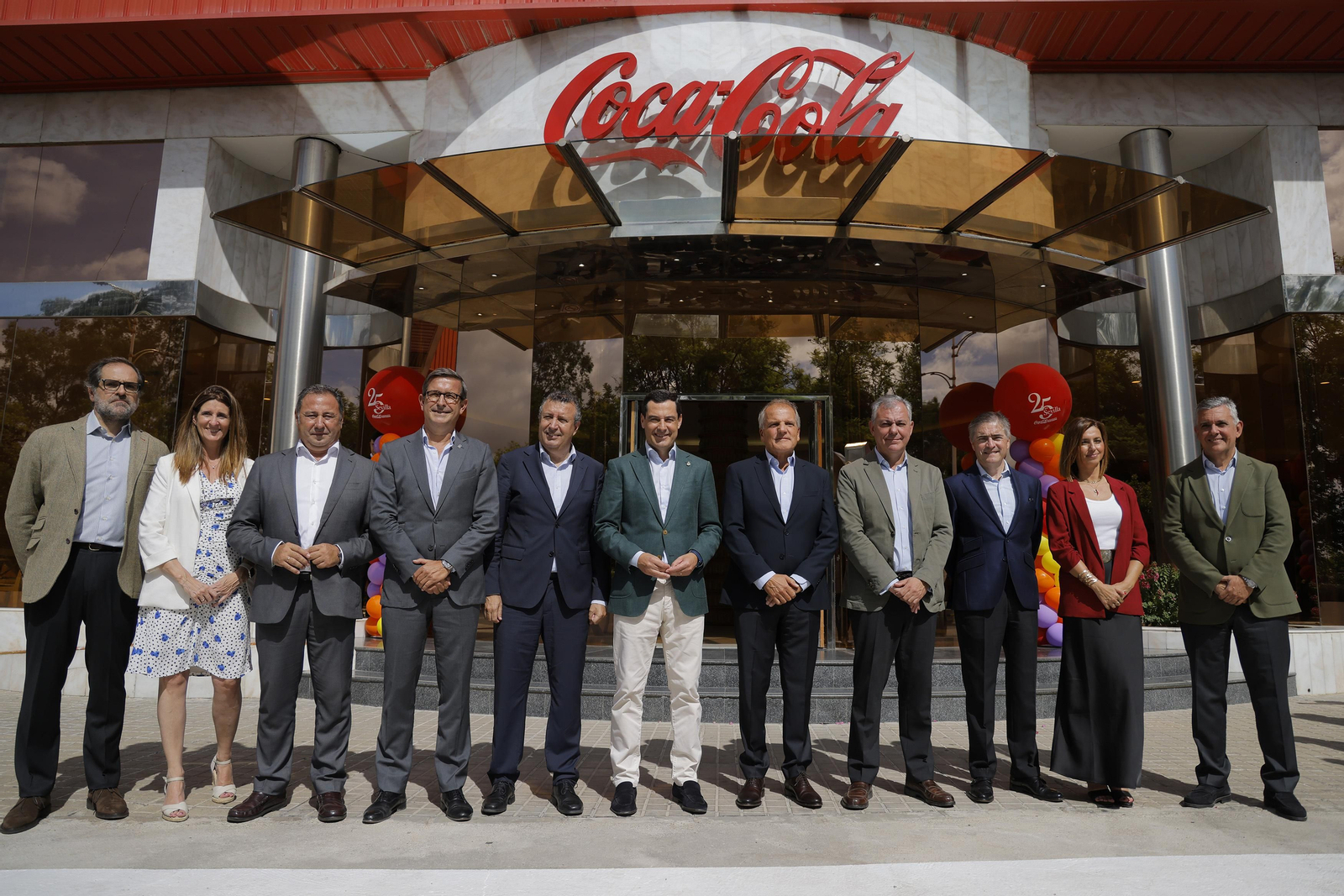 Las fotos de la celebración del 25 aniversario de la planta de Coca-Cola en La Rinconada