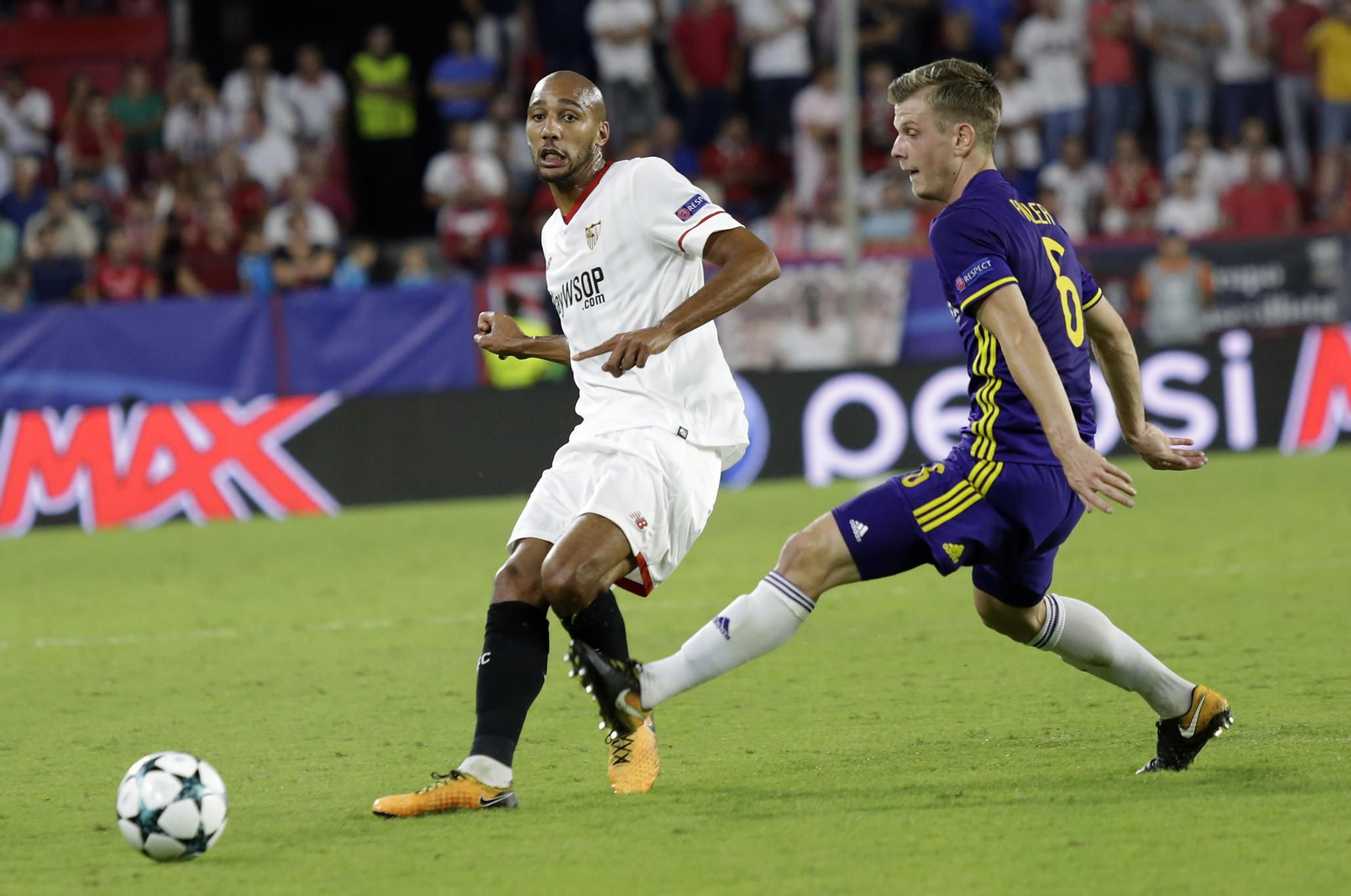 Las imágenes del Sevilla-Maribor