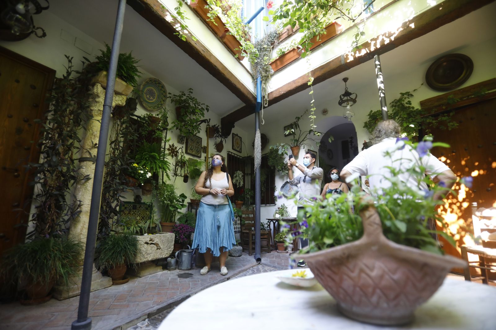 Un recorrido en fotografías por los Patios de Córdoba un domingo de otoño