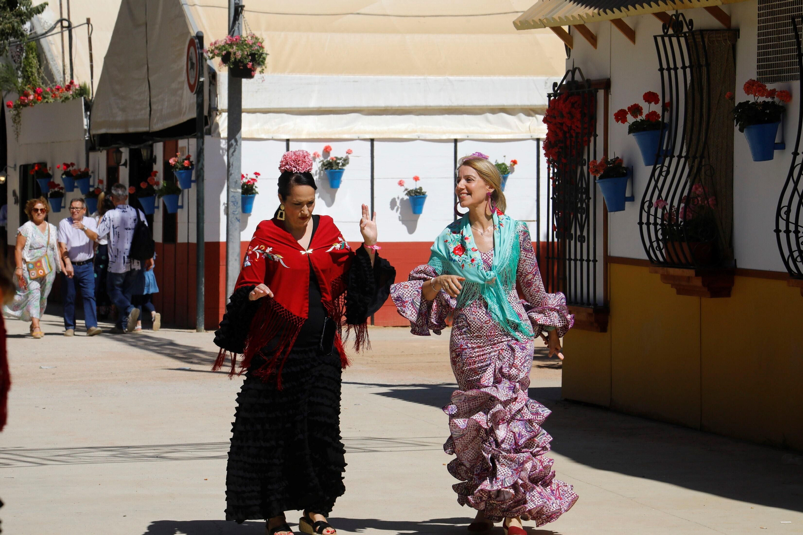 Las imágenes del miércoles en la Feria de Córdoba