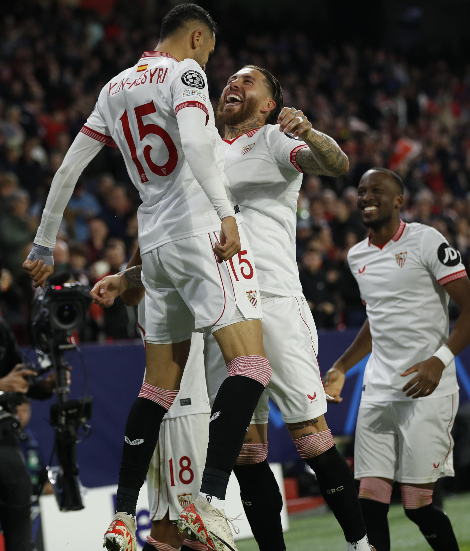 Las fotos del Sevilla Fc-PSV