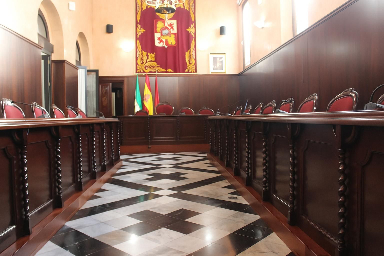 Salon de pleno del Ayuntamiento de Puerto Real