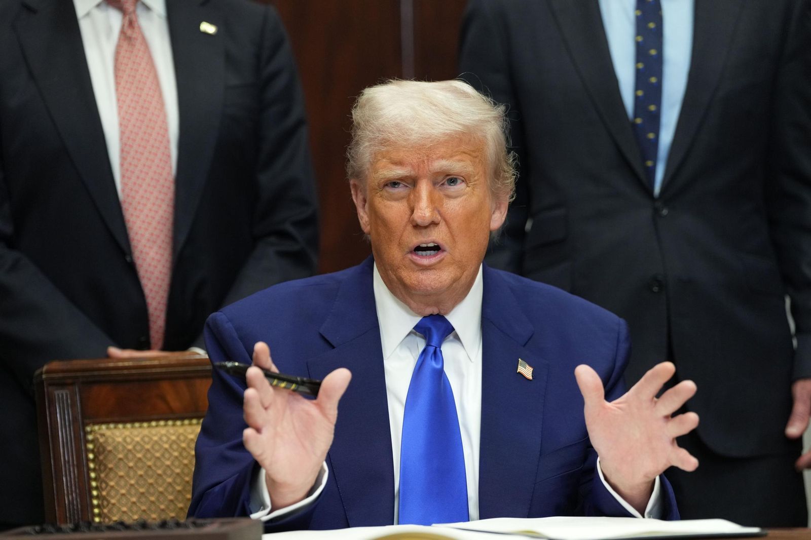 El presidente de Estados Unidos Donald Trump.