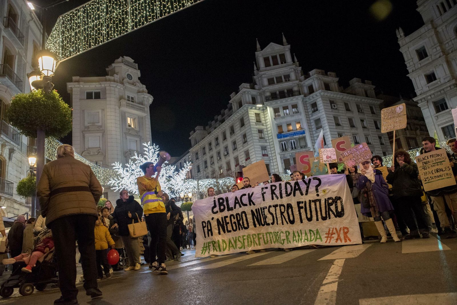Las fotos del Black Friday en Granada