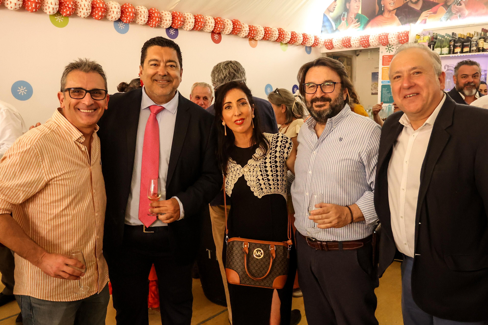 Imágenes de la caseta de Canal Sur en la Feria de Jerez