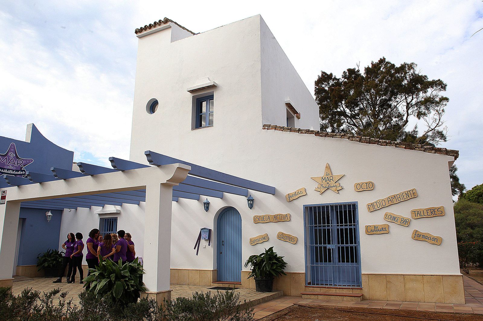 Vista de las instalaciones en la antigua Casa del Guarda.