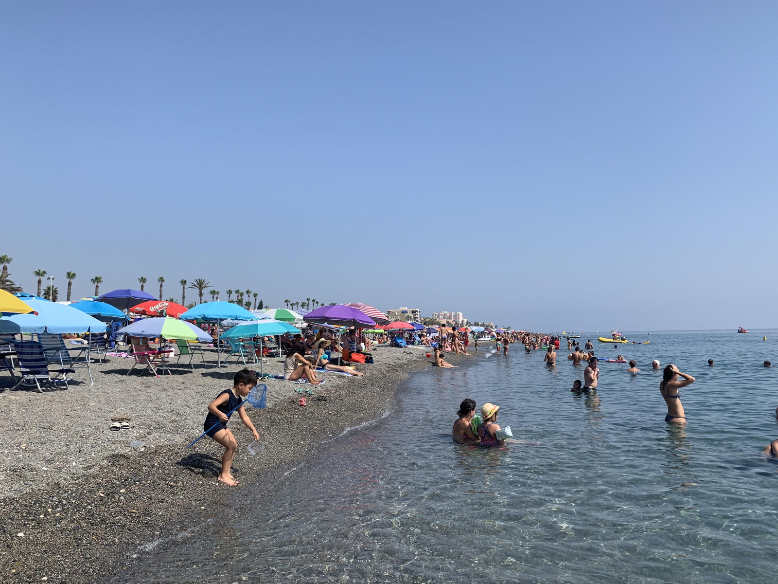 Primer fin de semana de playa en agosto