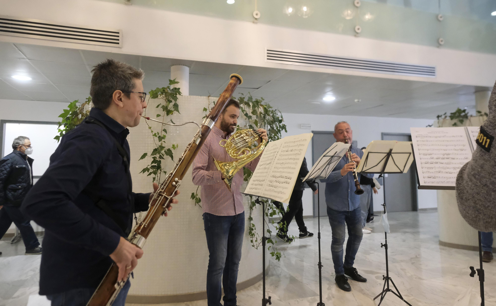 Así son los conciertos de la Orquesta de Córdoba en el Hospital Reina Sofía