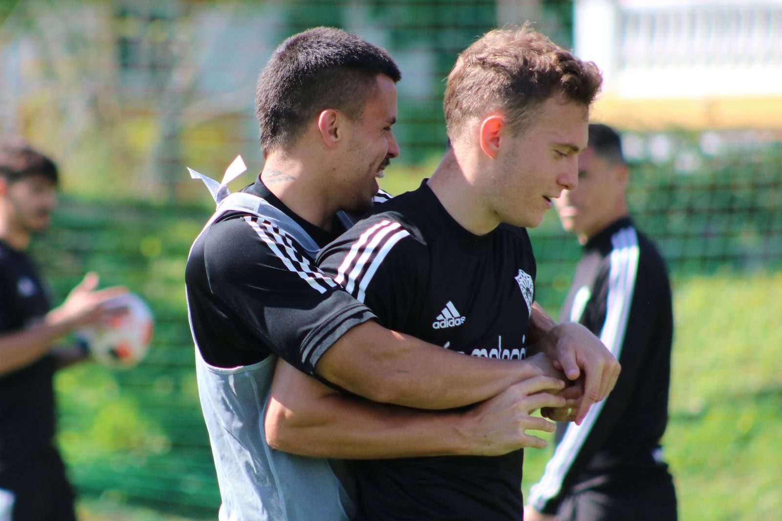 Entrenamiento del Marbella.