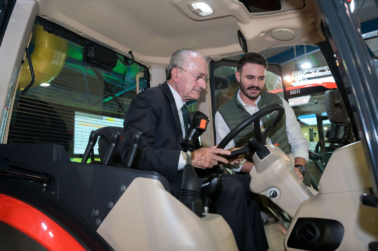 Francisco de la Torre, alcalde de Málaga, en Expo AgriTech