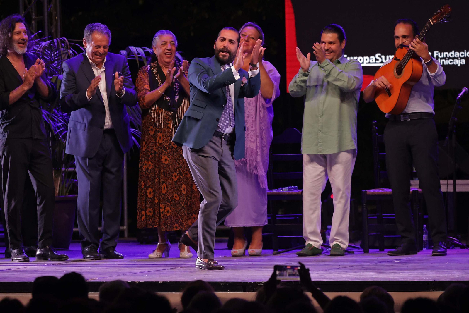 Fotos de la Fiesta por Bulería en el XI Encuentro Internacional de Guitarra Paco de Lucía en Algeciras
