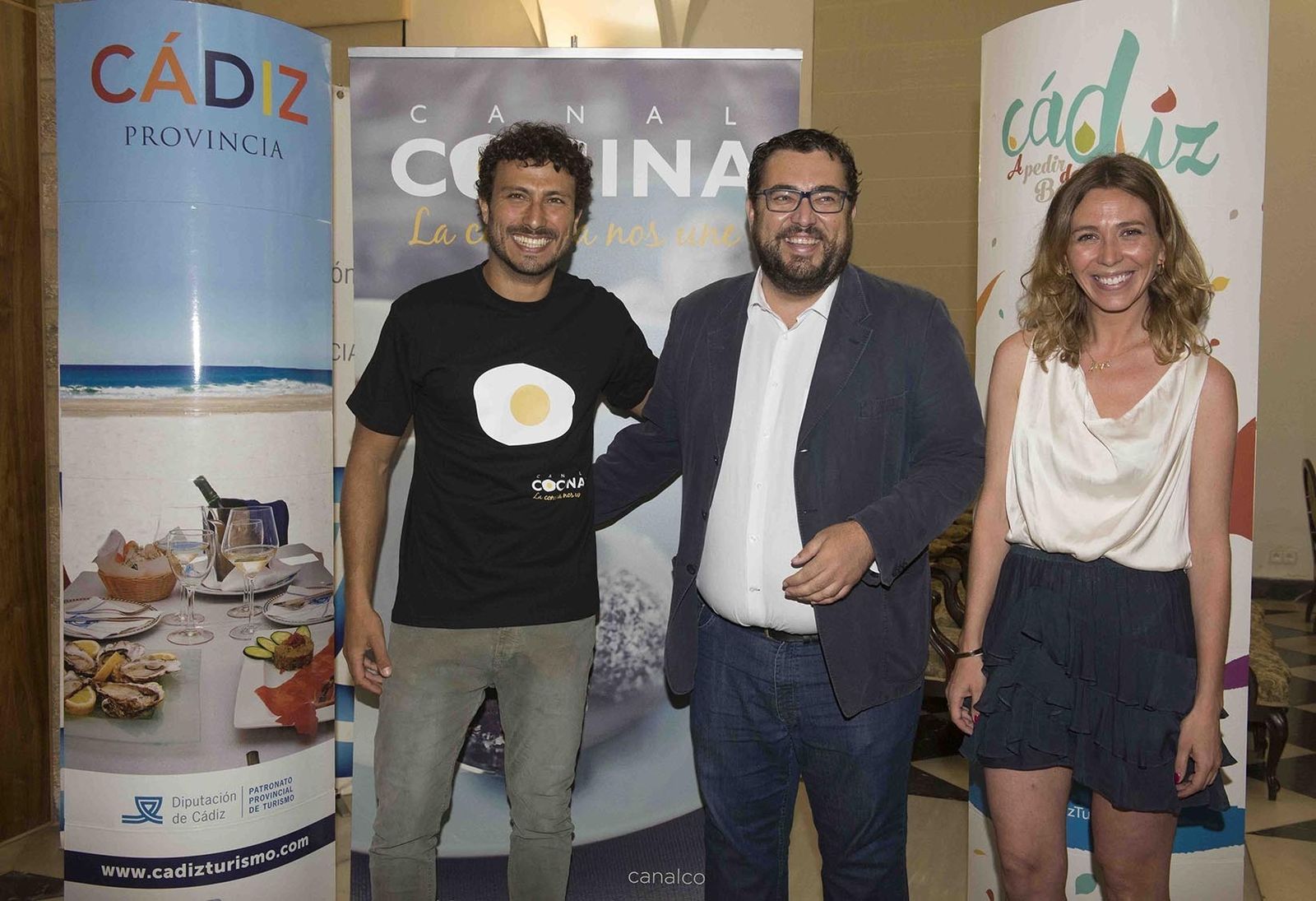 José Fuentes, Jaime Armario y Sara Buelga presentaron ayer el programa en Diputación.