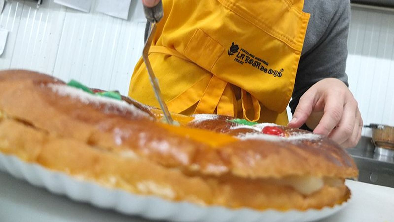 Un Roscón de Reyes de La Rosa de Oro (Jerez de la Frontera)