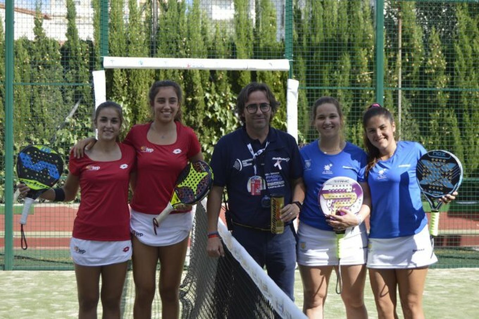 Las parejas finalistas.