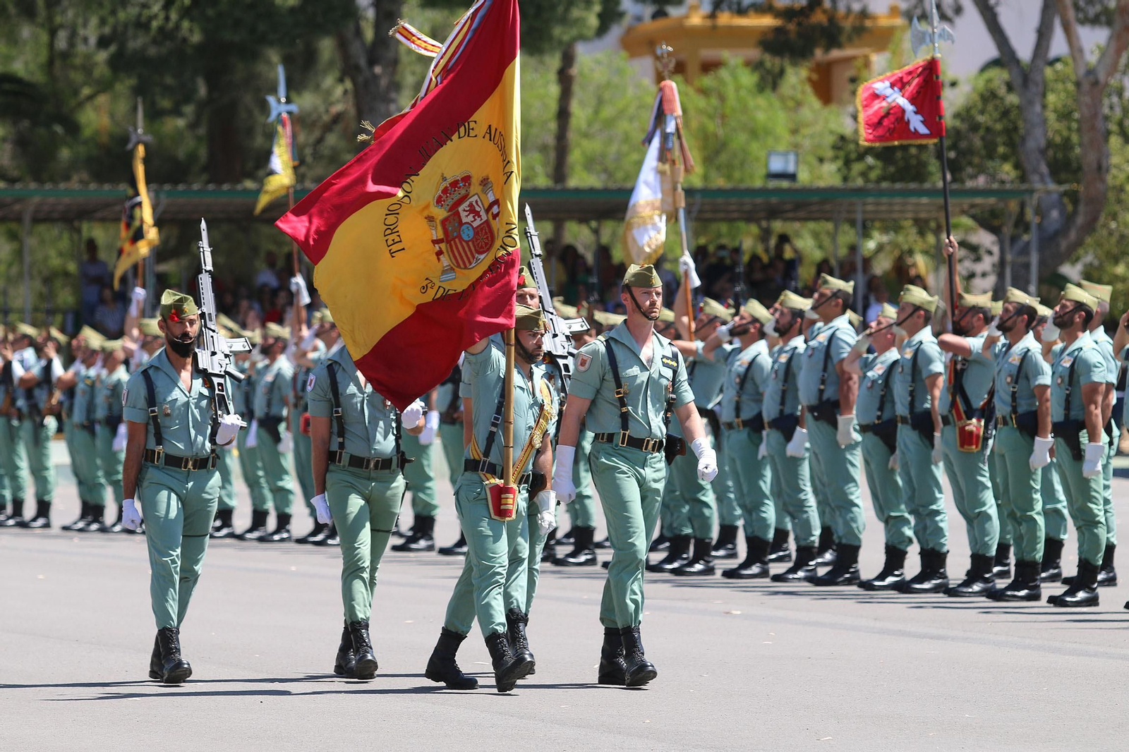 Fotogalería del desfile del Sábado Legionario DIFAS 2022